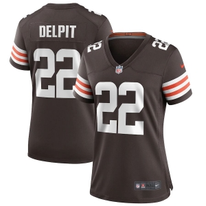 Women's Grant Delpit Brown Player Limited Team Jersey