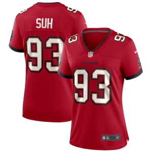 Women's Ndamukong Suh Red Player Limited Team Jersey