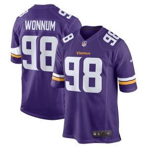 Men's D.J. Wonnum Purple Player Limited Team Jersey