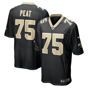 Men's Andrus Peat Black Player Limited Team Jersey