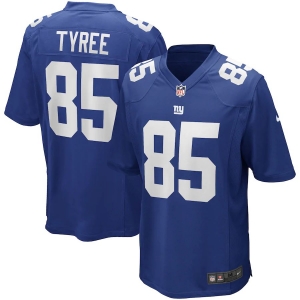 Men's David Tyree Royal Retired Player Limited Team Jersey