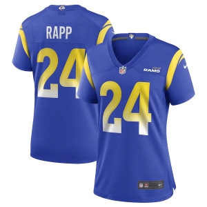 Women's Taylor Rapp Royal Player Limited Team Jersey