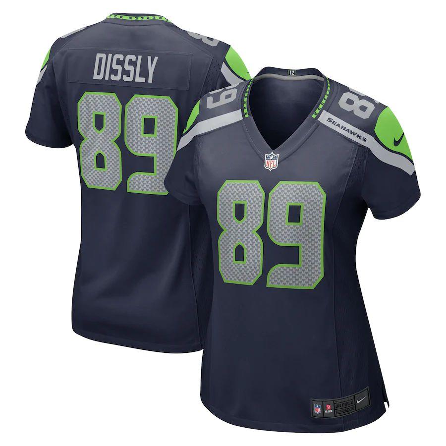 Women's Will Dissly College Navy Player Limited Team Jersey