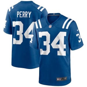 Men's Joe Perry Royal Retired Player Limited Team Jersey