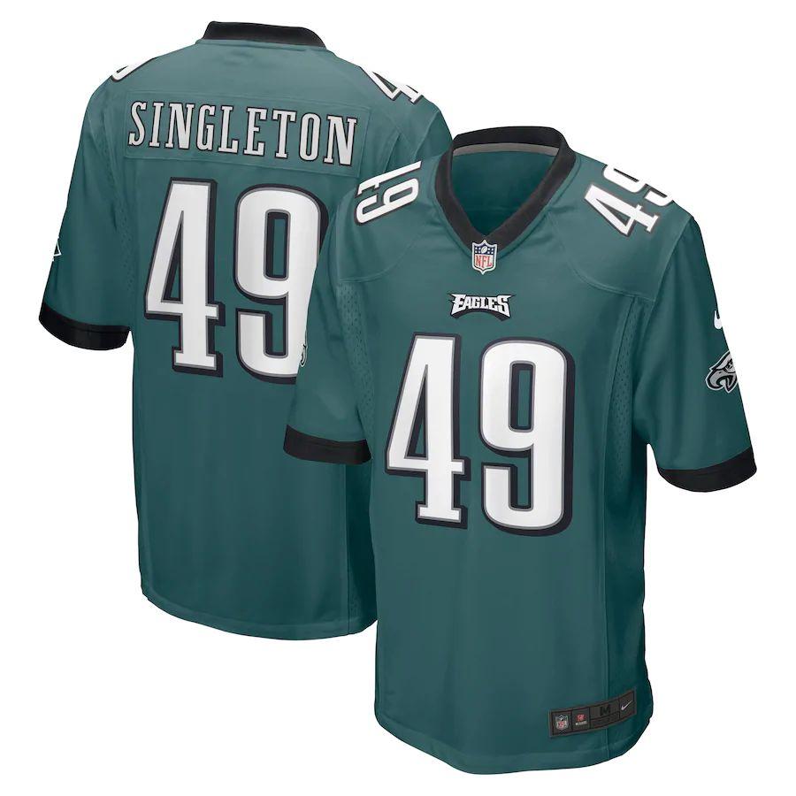 Men's Alex Singleton Midnight Green Player Limited Team Jersey