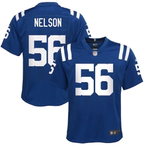 Youth Quenton Nelson Royal Player Limited Team Jersey