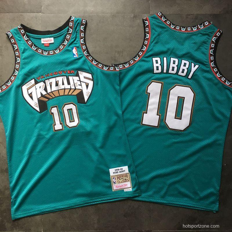 Men's Mike Bibby Green Retro Classic Team Jersey