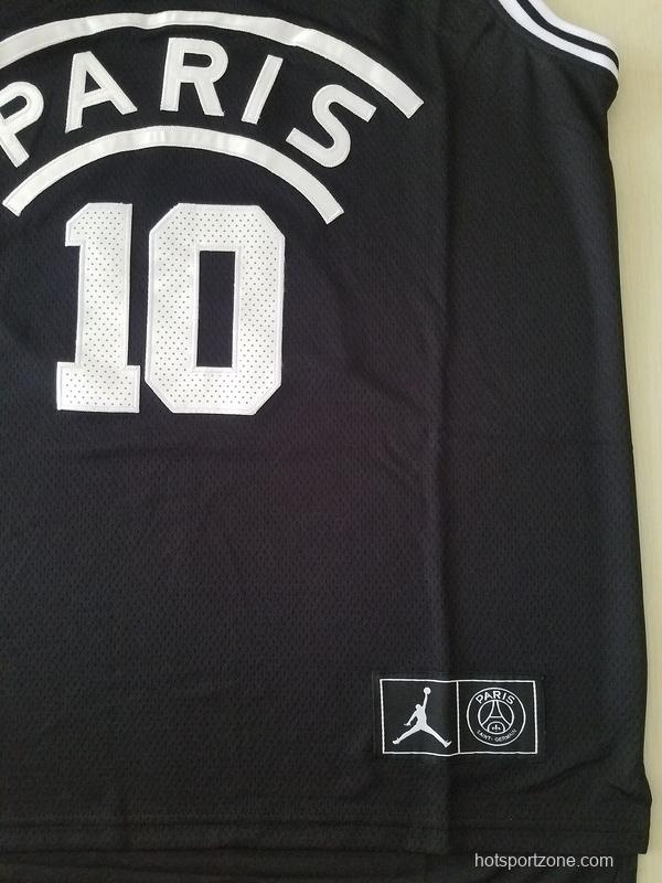 PSG Neymar Black Basketball Jerseys