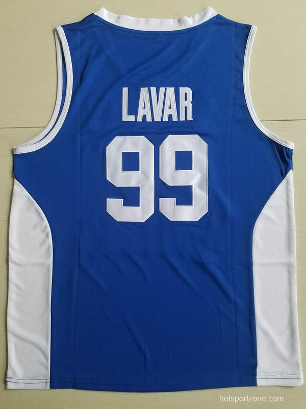 Lavar Ball 99 Lithuania Vytautas Blue Basketball Jersey