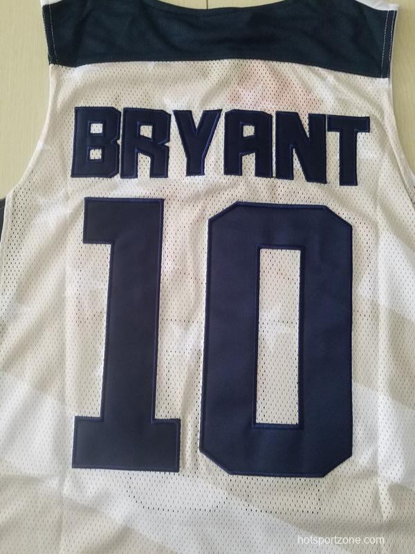 Kobe Bryant 10 White USA Basketball Jersey