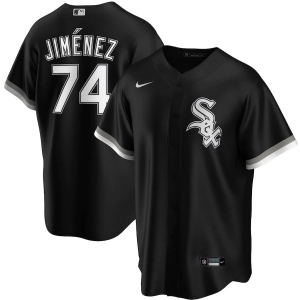 Men's Eloy Jimenez Black Alternate 2020 Player Team Jersey