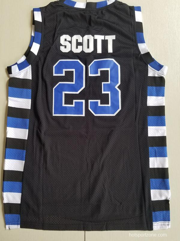 Nathan Scott 23 One Tree Hill Ravens Black Basketball Jersey