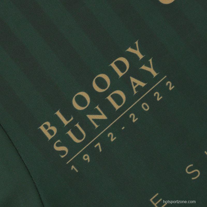 Derry Bloody Sunday Men's Commemoration Jersey - Green