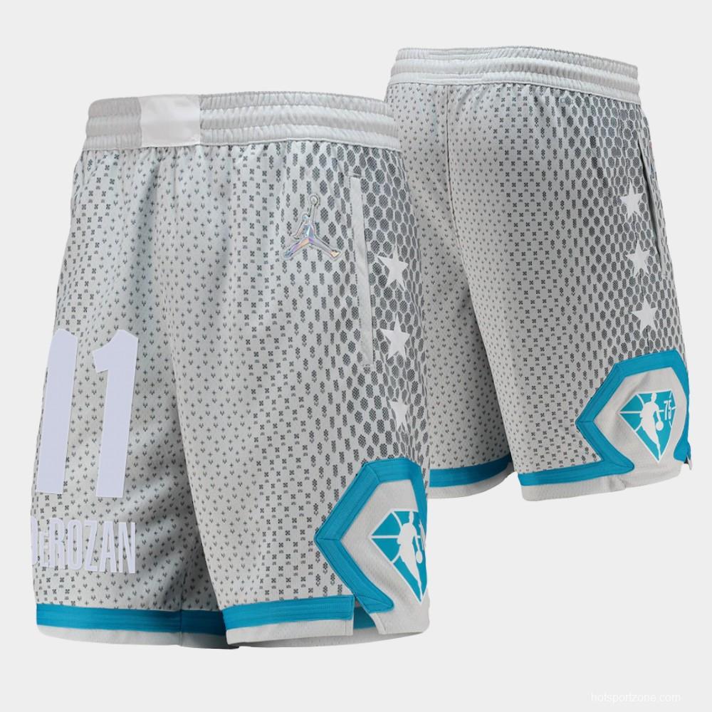 Adult 2022 All-Star DeMar DeRozan Gray Diamond Shorts