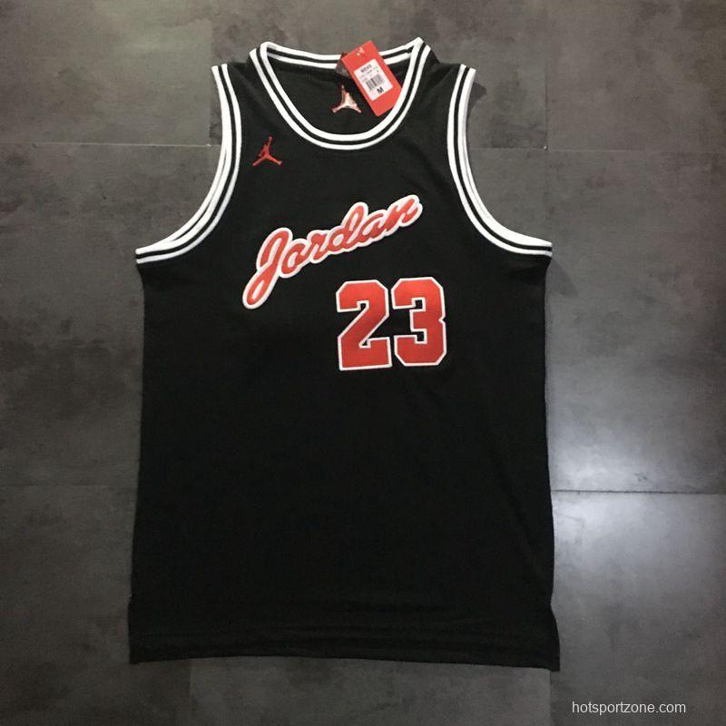 Men's Michael Jordan Black Retro Classic Team Jersey