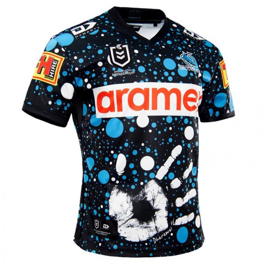 Cronulla Sharks 2021 Mens Indigenous Rugby Jersey
