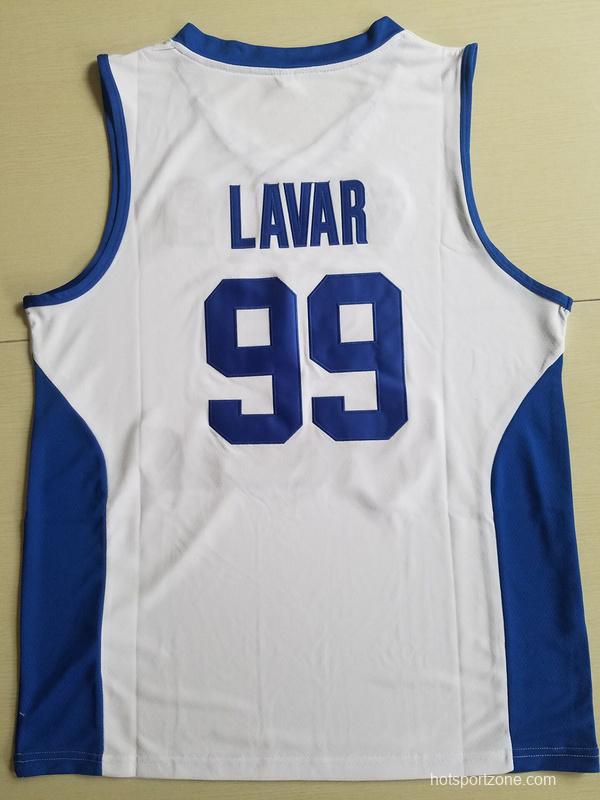 Lavar Ball 99 Lithuania Vytautas White Basketball Jersey