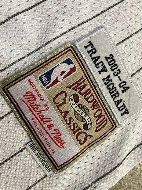 Men's Tracy McGrady White Retro Classic Team Jersey