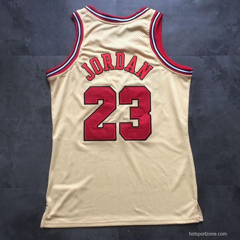 Men's Michael Jordan White Retro Classic Team Jersey