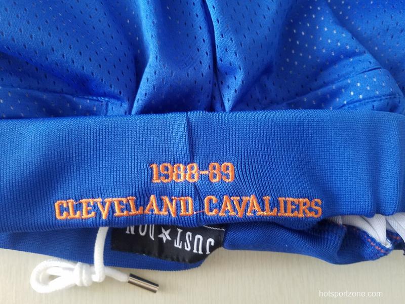 Cleveland 1988-89 Throwback Classics Basketball Team Shorts