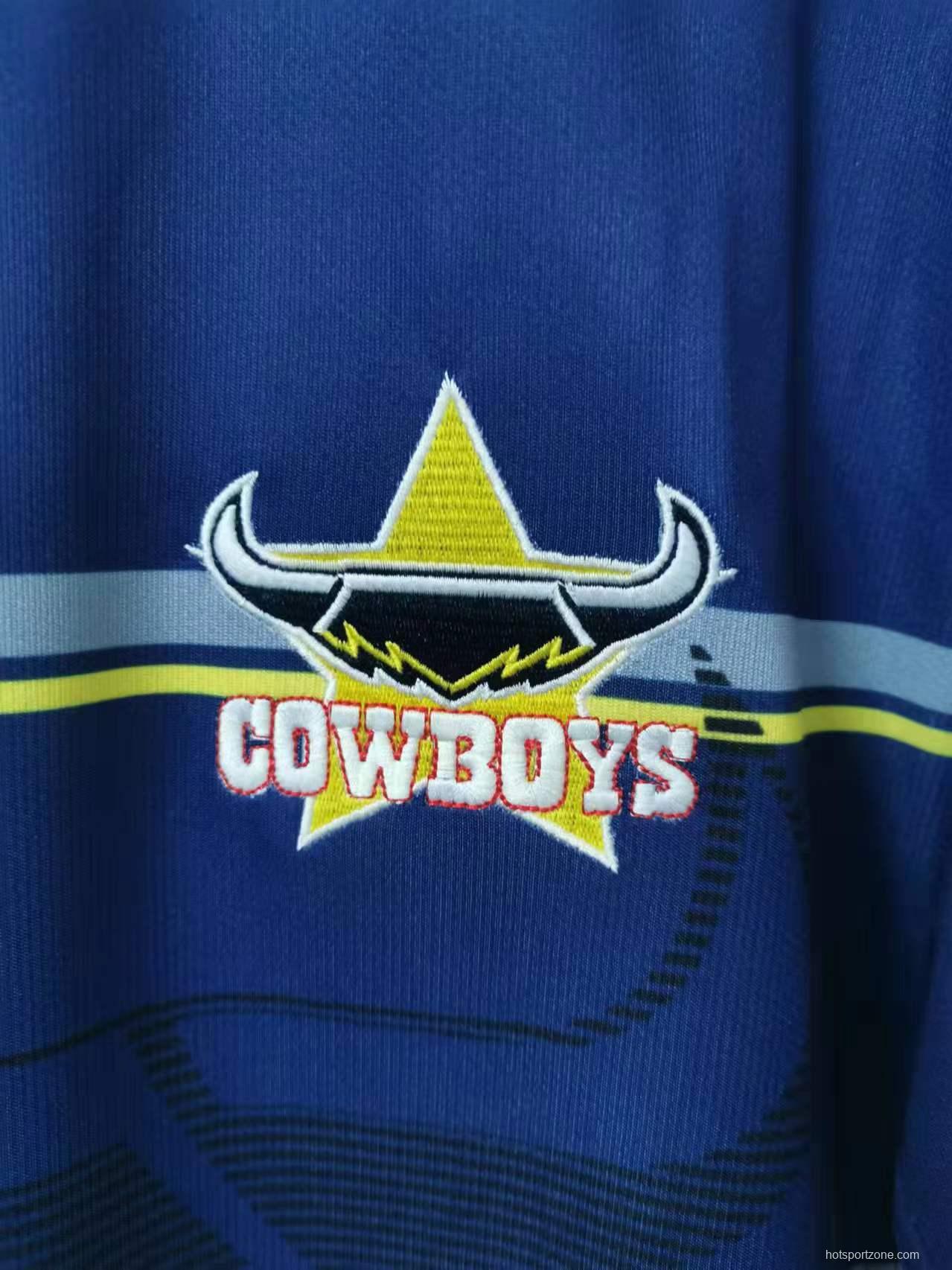 North Queensland Cowboys 2022 Men's Home Rugby Jersey