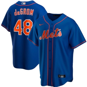 Youth Jacob deGrom Royal Alternate 2020 Player Team Jersey
