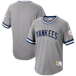 Youth Gray Cooperstown Collection Wild Pitch Throwback Jersey