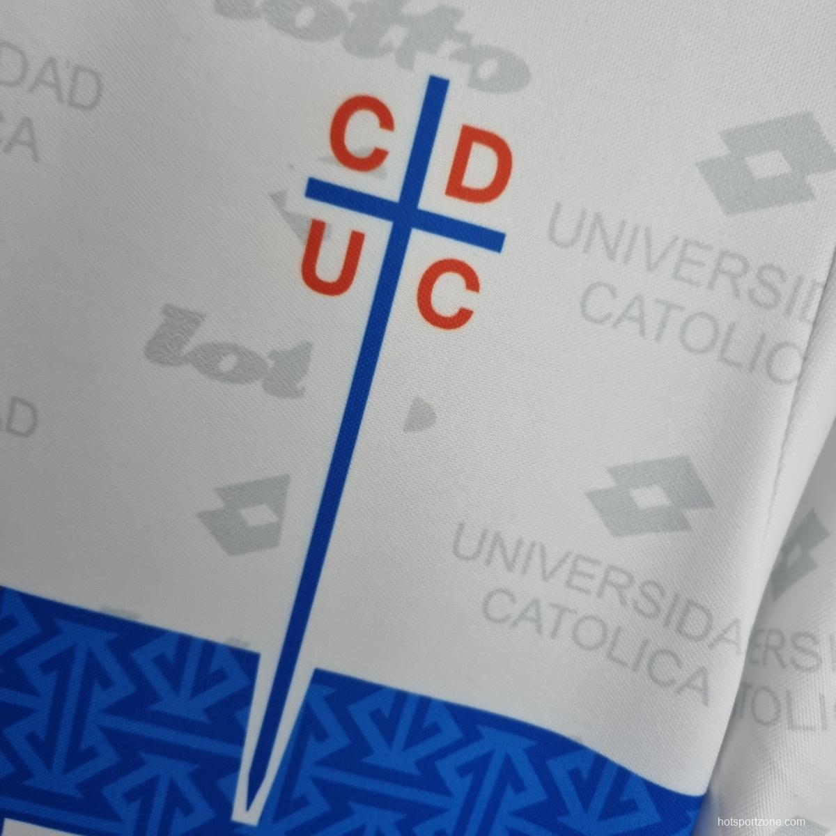 Retro 1996 Deportivo Universidad Católica Third away Soccer Jersey