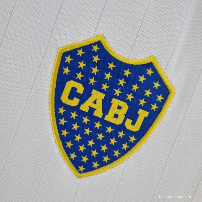 22/23 Boca Juniors Pre-Game Uniform White