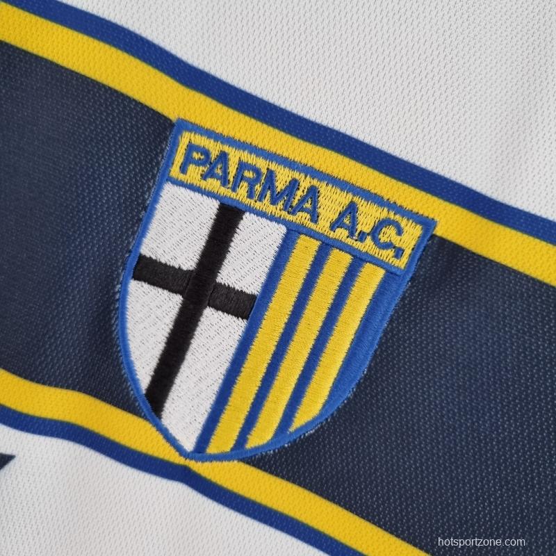 Retro Parma 01/02 Away Soccer Jersey