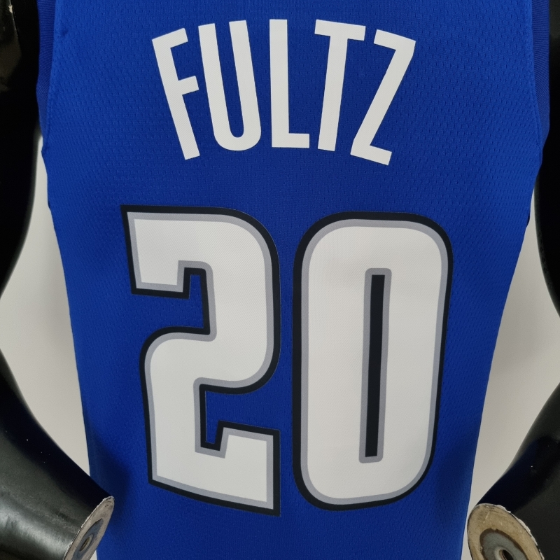 75th Anniversary Fultz#20 Orlando Magic Blue NBA Jersey