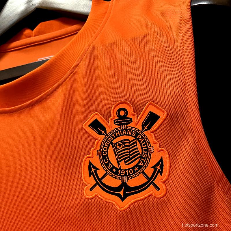 22/23 Corinthians Pre-match Training Orange Vest 