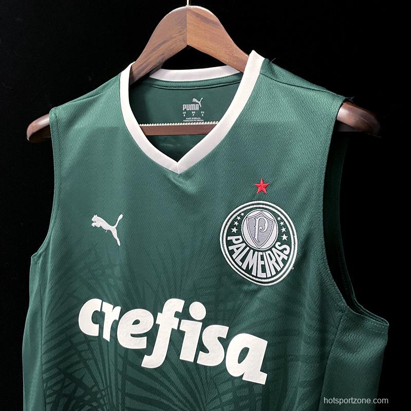 22/23 Vest Palmeiras Home Green Soccer Jersey