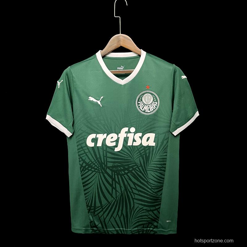 22/23 Palmeiras Home  Soccer Jersey