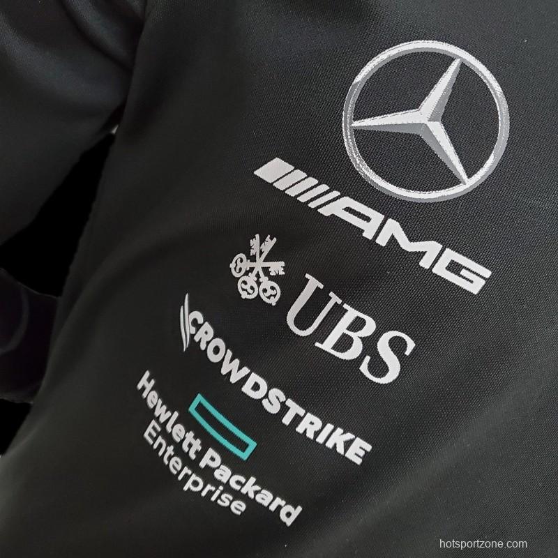 F1 Formula One 2022 Mercedes Long Sleeve Black 