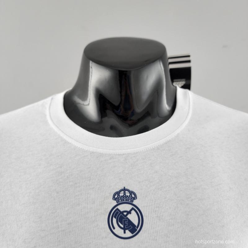 22 23 Real Madrid Mens Campeón 35 T-Shirt Grey  #K000173