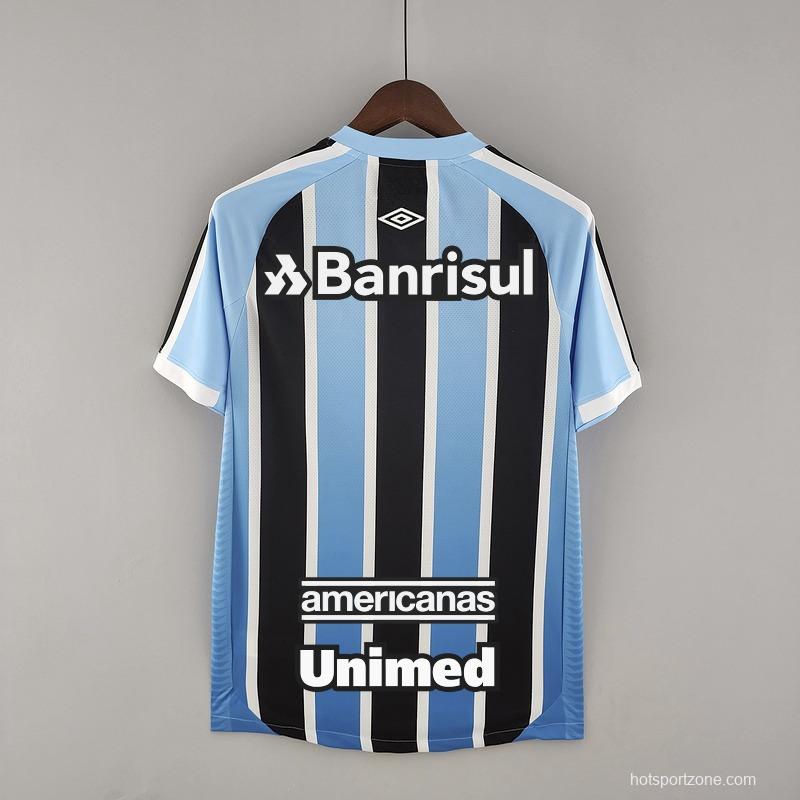 22/23 All Sponsors Gremio Home  Soccer Jersey