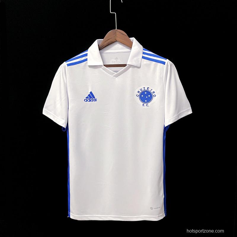 22/23 Cruzeiro Away Soccer Jersey