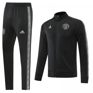 22/23 Manchester United Black Full Zipper Jacket Suit