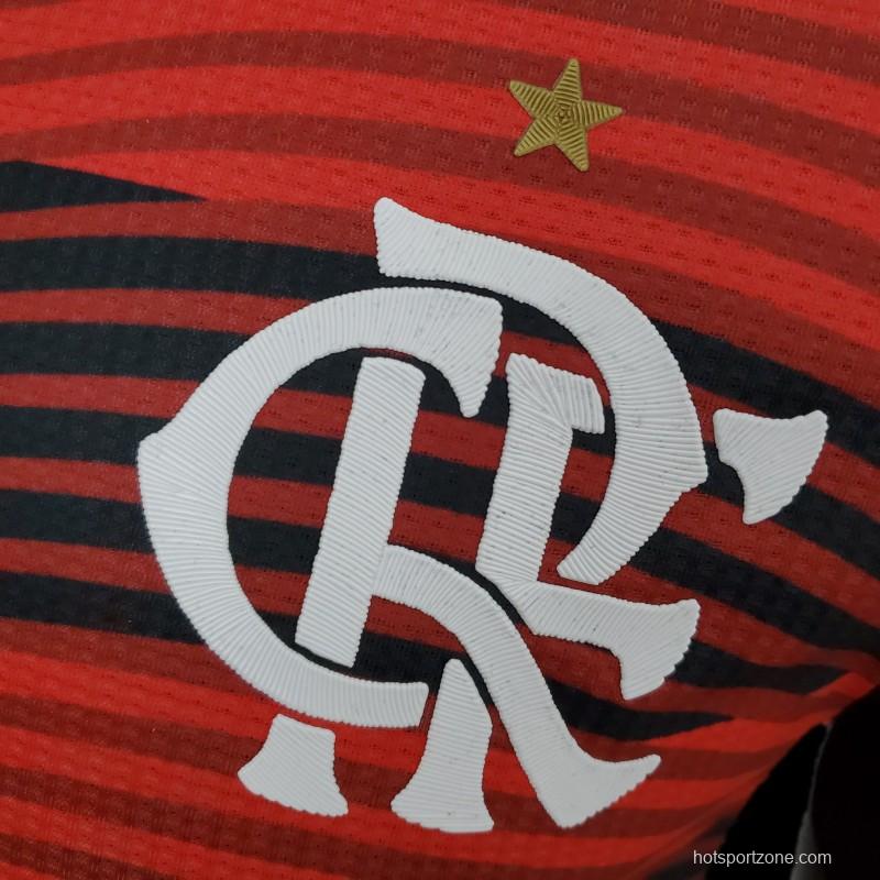 Player Version 22/23 Flamengo Home Soccer Jersey