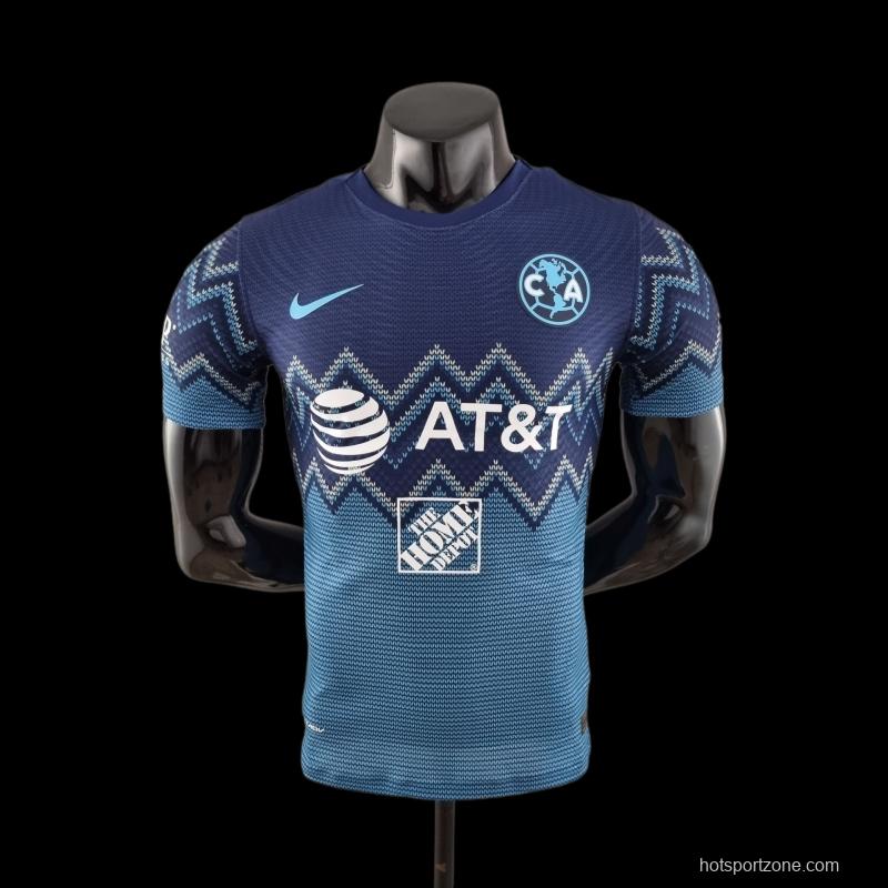 Player Version 22/23 Club America Third Away Soccer Jersey