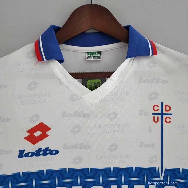 Retro 1996 Long Sleeve Deportivo Universidad Católica Third Away Soccer Jersey