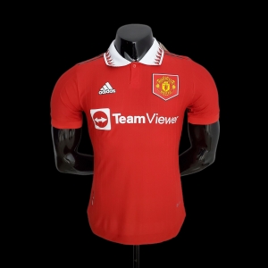 Player Version 22/23 Manchester United Home Soccer Jersey