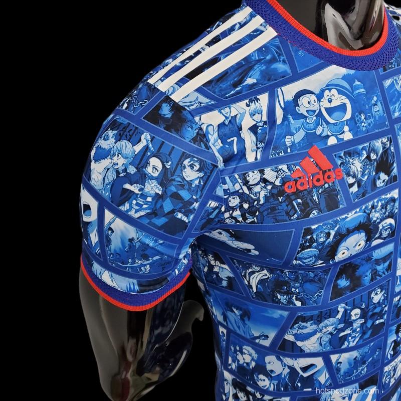 2021 Japan Commemorative Edition Blue Jersey