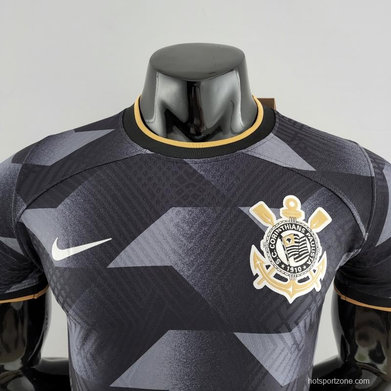 Player Version 2022 Corinthians Away Soccer Jersey