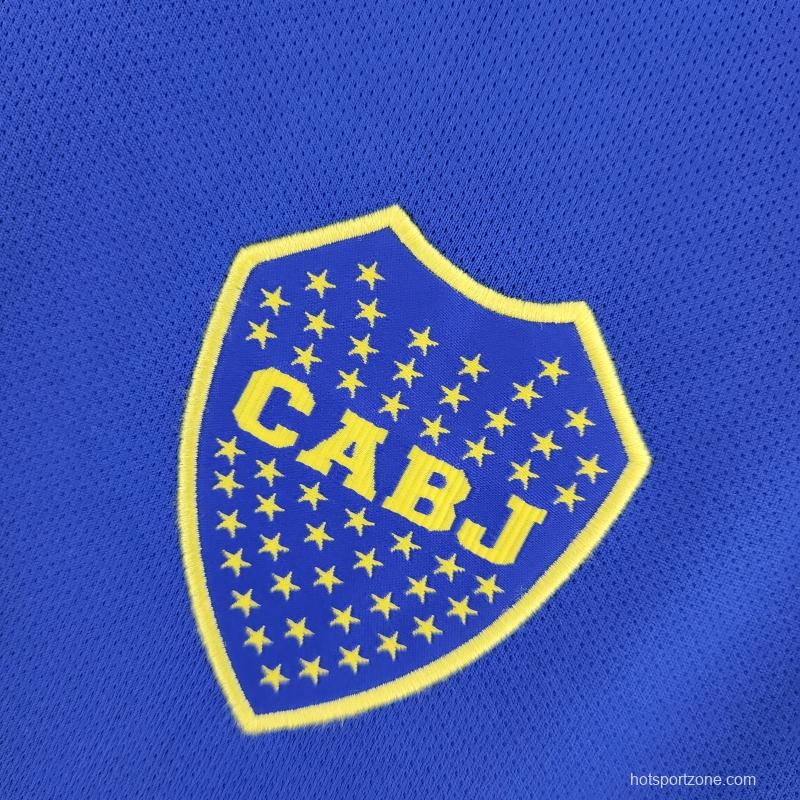 Retro 10/11 Boca Juniors Home Soccer Jersey