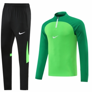 22/23 Nike Green Half Zipper Tracksuit