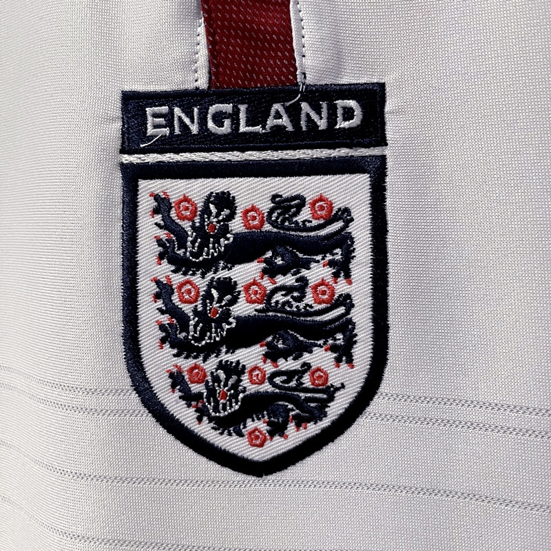 2004 England Home Soccer Jersey