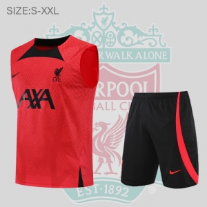 22/23 Liverpool FC Vest Training Jersey Kit Red