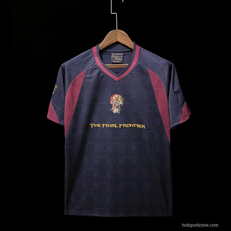 Retro 2010 West Ham Iron Maiden Home Soccer Jersey